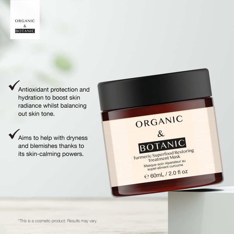 Turmeric Treatment Mask – Restore & Smooth Skin 60 ml