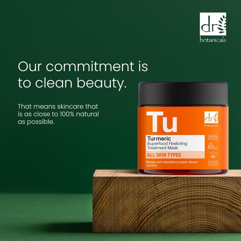 Dr Botanicals Turmeric Superfood Face Mask 60ml