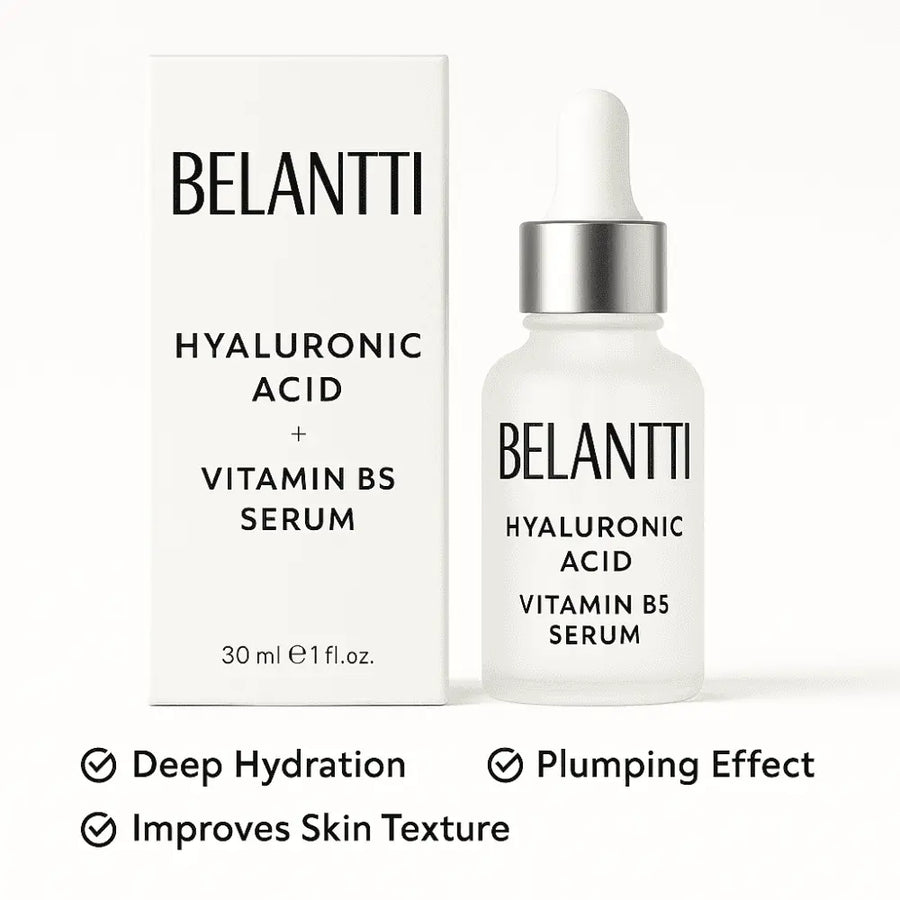BELANTTI Hyaluronic Acid + Vitamin B5 Serum – 30ml Belantti