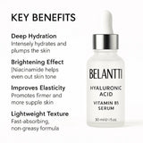Belantti fragrance-free hyaluronic acid serum for dry skin