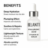 BELANTTI Hyaluronic Acid + Vitamin B5 Serum – 30ml Belantti