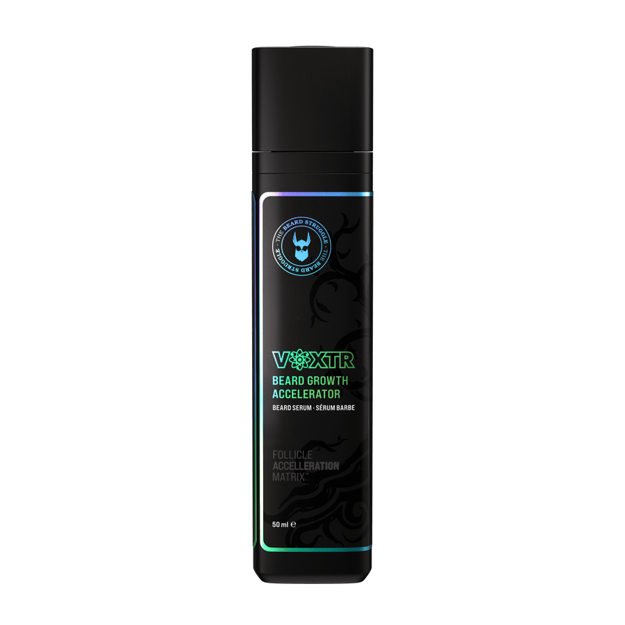 Voxtr Beard Accelerator Conditioning Serum bottle