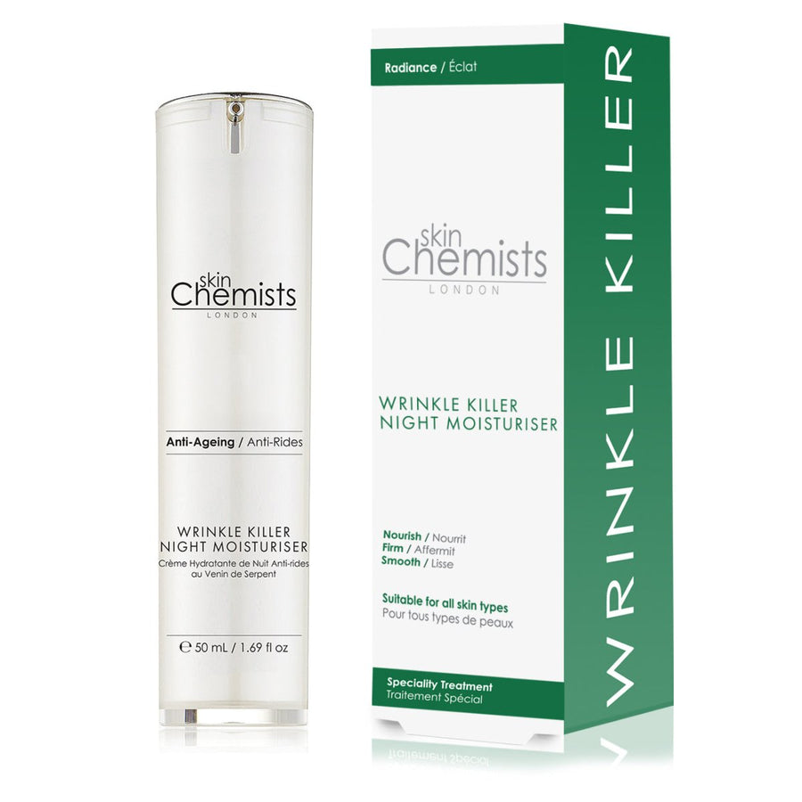 Wrinkle Killer Night Moisturiser 50ml – Anti-Ageing Overnight Treatment
